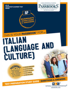 Italian (Language and Culture) (AP-23): Passbooks Study Guide - 2866524579