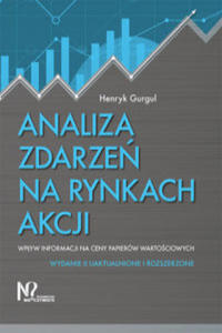 Analiza zdarze na rynkach akcji - 2876345770