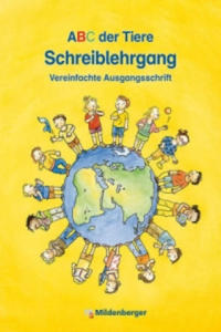 ABC der Tiere 1/2 - 1./2. Jahrgangsstufe, Schreiblehrgang Vereinfachte Ausgangsschrift zu Lesen in Silben (Silbenfibel - 2876538952