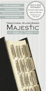 Majestic Traditional Silver-Edged Bible Tabs - 2876452811