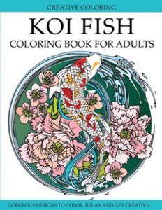 Koi Fish Coloring Book for Adults - 2877493279