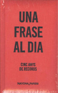 UNA FRASE AL DA.CINC ANYS DE RECORDS - 2865195189