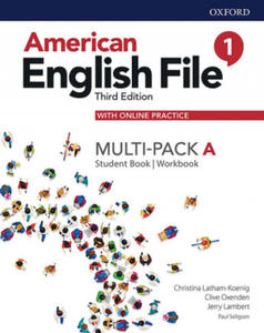 American English File: Level 1: Student Book/Workbook Multi-Pack A with Online Practice - 2873007887