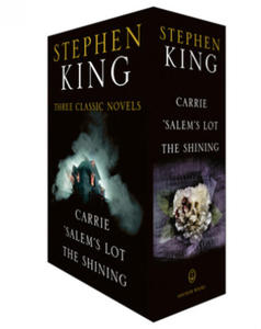 Stephen King Three Classic Novels Box Set: Carrie, 'Salem's Lot, The Shining - 2877397603