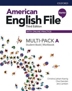 American English File: Starter: Student Book/Workbook Multi-Pack A with Online Practice - 2875666284