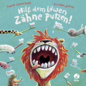 Hilf dem Lwen Zhne putzen! (Pappbilderbuch) - 2874167799