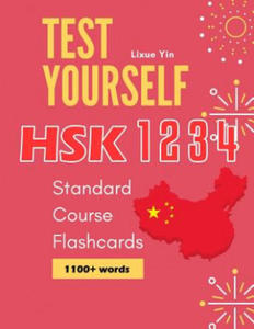 Test Yourself HSK 1 2 3 4 Standard Course Flashcards: Chinese proficiency mock test level 1 to 4 workbook - 2861873300