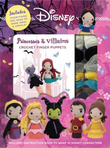 Disney Crochet Finger Puppets: Princess Vs Villains - 2877961381