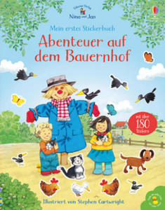 Nina und Jan - Mein erstes Stickerbuch: Abenteuer auf dem Bauernhof - 2877766248