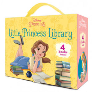 Little Princess Library (Disney Princess): Disney Cinderella; Disney the Little Mermaid; Disney Moana; Disney Beauty & the Beast - 2876223495