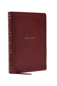 NRSV, Catholic Bible, Standard Large Print, Leathersoft, Red, Comfort Print - 2878781641