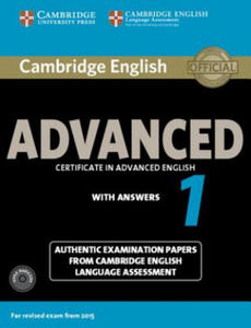 Cambridge English Advanced 1 for Revised Exam from 2015 Student's Book Pack (Student's Book with Answers and Audio CDs (2)) - 2877950438