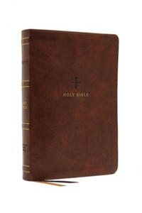 NRSV, Catholic Bible, Standard Large Print, Leathersoft, Brown, Comfort Print - 2878310057