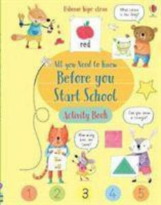 Wipe-Clean All You Need to Know Before You Start School Activity Book