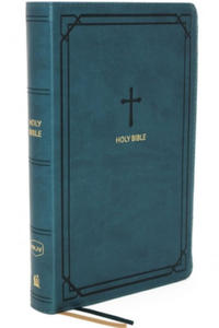 NKJV, End-of-Verse Reference Bible, Compact, Leathersoft, Teal, Red Letter, Comfort Print - 2877169065