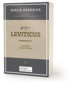 Biblia Hebraica Quinta (BHQ). Gesamtwerk zur Fortsetzung / Biblia Hebraica Quinta (BHQ) - Leviticus - 2878428826