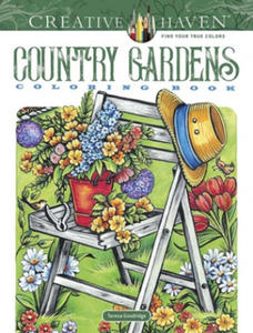 Creative Haven Country Gardens Coloring Book - 2861849288