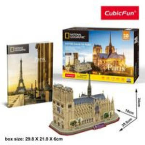 Puzzle 3D National Geographic Notre-Dame - 2878430353