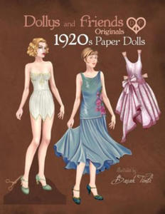 Dollys and Friends Originals 1920s Paper Dolls: Roaring Twenties Vintage Fashion Paper Doll Collection - 2861946220