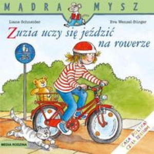 Mdra Mysz. Zuzia uczy si jedzi na rowerze - 2861894490