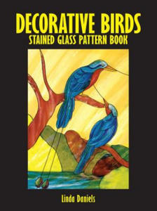 Decorative Birds Stained Glass Pattern Book - 2878794307