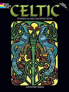 Celtic Stained Glass Coloring Book - 2875795730
