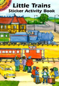 Little Trains Sticker Activity Book - 2849852096