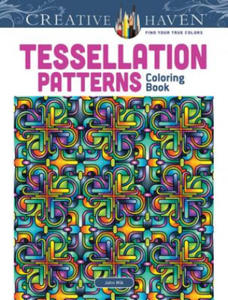 Creative Haven Tessellation Patterns Coloring Book - 2878778924