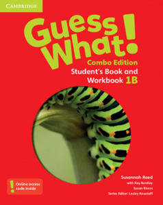 Guess What! Level 1 Student's Book and Workbook B with Online Resources Combo Edition - 2877179627