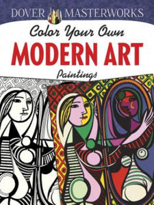Dover Masterworks: Color Your Own Modern Art Paintings - 2877398370