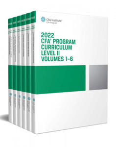 2022 CFA Program Curriculum Level II Box Set - 2872720028