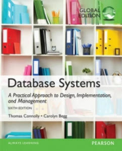 Database Systems: A Practical Approach to Design, Implementation, and Management, Global Edition - 2878297913