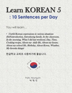 Learn Korean 5: 10 Sentences per Day - 2865216121