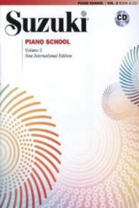 Suzuki Piano School 2 + CD New International Ed. - 2856015109