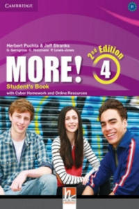 More! Level 4 Student's Book with Cyber Homework and Online Resources - 2843492146