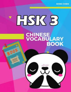 Chinese Vocabulary Book HSK 3: practice standard chinese character level 3 (300 words) with pinyin and English meaning - 2878438817