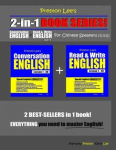 Preston Lee's 2-in-1 Book Series! Conversation English & Read & Write English Lesson 1 - 40 For Chinese Speakers - 2863982723