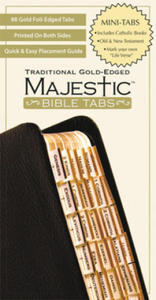 Majestic Traditional Gold Bible Tabs Mini - 2874003676