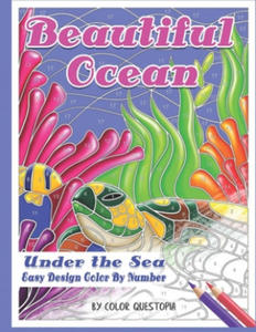 Beautiful Ocean Under the Sea Easy Design Color by Number - 2867098265