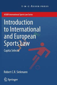 Introduction to International and European Sports Law - 2872209207