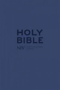 NIV Tiny Navy Soft-tone Bible with Zip - 2878776296