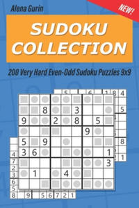 Sudoku Collection: 200 Very Hard Even-Odd Sudoku Puzzles 9x9 - 2875666099