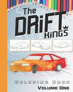 Drift Car Coloring Book: For Kids Of All Ages - 2865384005