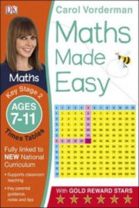 Maths Made Easy: Times Tables, Ages 7-11 (Key Stage 2) - 2878779149