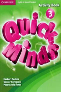 Quick Minds Level 3 Activity Book Spanish Edition - 2877176113