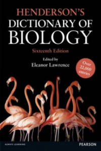 Henderson's Dictionary of Biology - 2878317358