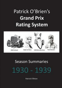 Patrick O'brien's Grand Prix Rating System: Season Summaries 1930-1939 - 2867205919