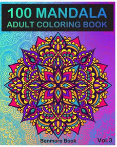 100 Mandala: Adult Coloring Book - 2872521263