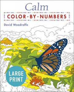 Large Print Calm Color by Numbers: Easy to Read - 2873487476