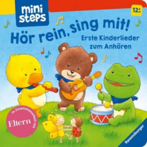 ministeps: Hr rein, sing mit! Erste Kinderlieder zum Anhren. - 2875679346